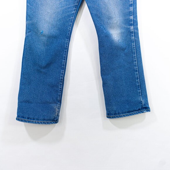 Levis 517 Bootcut Jeans 34 x 29 Cowboy Altered Hemmed - Picture 11 of 16